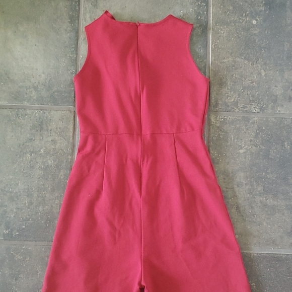 ELSY GIRL red jumpsuit. Italian Size 36 (H. 140 cm) / U.S. Size 10. Worn… - Picture 5 of 9